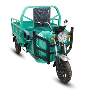 Vélo cargo électrique HLD à <span class=keywords><strong>2</strong></span> places avec grande capacité de chargement, idéal pour le transport de marchandises et tricycle de transport de marchandises à plateau ouvert - Product Image 2