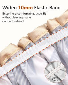 Promotion à bas prix : Bonnets de <span class=keywords><strong>douche</strong></span> en dentelle, double couche, imperméables, réutilisables, lavables, de haute qualité pour femmes et filles - Product Image 3