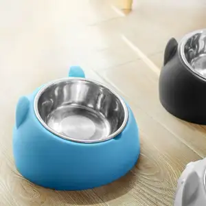 High Quality Low Price Golden Supplier Raised Cat Food Bowl