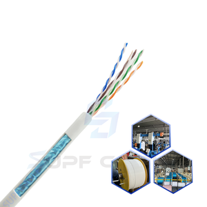 Câble Ethernet CAT6 <span class=keywords><strong>FTP</strong></span> de haute qualité, <span class=keywords><strong>catégorie</strong></span> <span class=keywords><strong>6</strong></span>, paire torsadée blindée, calibre 23AWG - Product Image 2