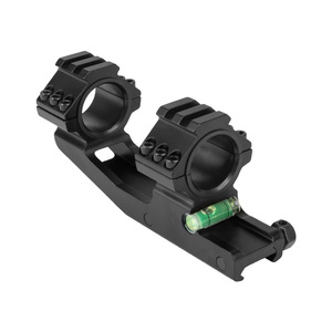 Wholesale CNC Machined Aluminum Alloy 25.4/30mm Integrated Scope Mount with Level Gauge Outdoor Shooting Gear Precision Mounting - Product Image 2