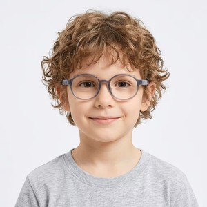 Vente en gros de lunettes pour enfants flexibles TR90 haute performance, combinées avec une sangle fixe détachable, montures TR légères pour enfants - Product Image 2