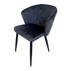 Nuovo Modello di Sedie da Pranzo Beige, Poltrone di Design di Lusso, Sedia da Pranzo in Velluto di Lusso con <span class=keywords><strong>Gambe</strong></span> Dorate - Product Image 6