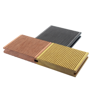 Planches de terrasse en composite bois-plastique durables et anti-corrosion, dalles de sol extérieures WPC, sol technique imperméable pour extérieur - Product Image 1