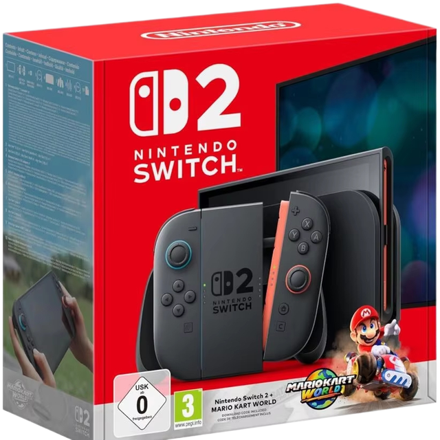 Brand New for Switch 2 Console Mario Kart World Bundle 100% Region Fast Shipping Video Game Players