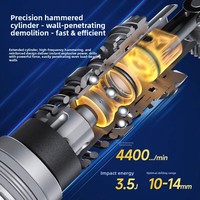 Marteau électrique Dongcheng 20V Lithium-Ion, perceuse à percussion sans fil, triple fonction, qualité industrielle, 28mm, 5kg