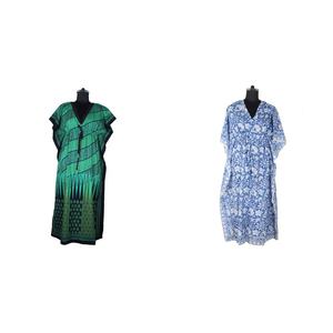 ชุดเดรสแฟชั่นสำหรับผู้หญิง,Kaftan ชายหาดยาวดีไซน์ใหม่ - Product Image 1