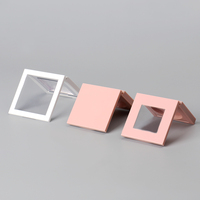 Boîte à fard à paupières vide en plastique miniature personnalisée OMI pour cosmétiques monocouleur, boîte à blush carrée