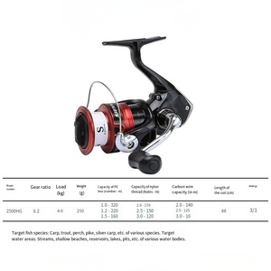 Moulinet de pêche spinning léger pour eau douce 500-4000 4BB avec interrupteur anti-retour, pour leurres, gaucher, en métal - Product Image 3