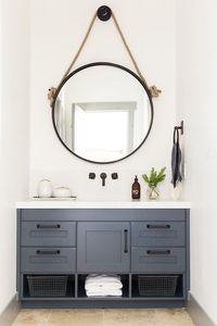 <span class=keywords><strong>Mobile</strong></span> <span class=keywords><strong>Bagno</strong></span> Moderno Freestanding con Ripiano Inferiore Aperto, Top in Marmo Bianco, Lavabo Singolo per Casa e Hotel - Product Image 6