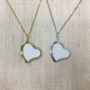 Ciondolo <span class=keywords><strong>in</strong></span> Lega per Sublimazione, Gioielli Personalizzabili Ecologici per Donna, Ideale per San Valentino e <span class=keywords><strong>Laurea</strong></span> - Product Image 3