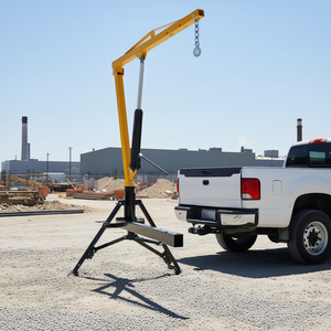 Grúa Hidráulica Giratoria para Camioneta, Capacidad de 450 kg, Montada en Enganche de Remolque, 3 Capacidades de Brazo - Product Image 2