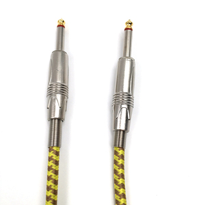 Venta caliente profesional instrumento musical accesorio <span class=keywords><strong>cable</strong></span> <span class=keywords><strong>guitarra</strong></span> cables 3M 4m 10m <span class=keywords><strong>cable</strong></span> <span class=keywords><strong>de</strong></span> <span class=keywords><strong>guitarra</strong></span> <span class=keywords><strong>de</strong></span> alta calidad precio al por mayor - Product Image 4