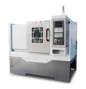 TCK50L direct deal imported precision bearing lathe cnc 3 axis high accuracy slant bed liner guide way cnc lathe machine lathe