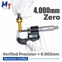 CNC Edge Finder C6-D12-3 Mesin Ukir 0.002mm Alat Pemusat Non-Magnetik Berlapis TiN 400-600 RPM Bersertifikasi FANUC CNC