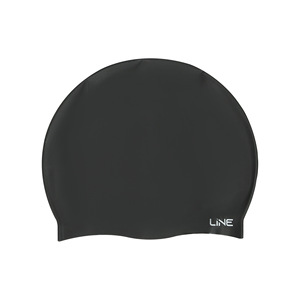 Live Silicone Swimming Cap Black Unisex Adult Size Breathable Comfortable For Swimming - Product Image 3