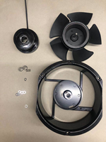 17251 28V 0.5A 3100 tr/min étanche IP68 refroidisseur ventilateur roulement à billes cadre en métal avec CNC Machines ODM Support personnalisable pour OEM