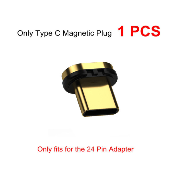 Solo conector de oro magnético