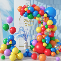 Balon Latex Grosir 5/10/12 Inch Chrome Pearl Matte Helium untuk Dekorasi Latar Belakang Pesta Ulang Tahun Pernikahan