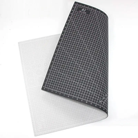 Tapis de découpe auto-cicatrisant Bview Art double face en PVC 5 couches, 45x60cm, épaisseur 3mm/5mm, pour le patchwork et la couture