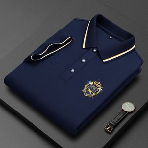 <span class=keywords><strong>Polo</strong></span> Uomo a Manica Corta in Tessuto a Maglia con Colletto e Ricamo, Stile Business e Casual, <span class=keywords><strong>di</strong></span> Tendenza e <span class=keywords><strong>di</strong></span> <span class=keywords><strong>Marca</strong></span> Popolare, all'Ingrosso - Product Image 2