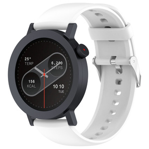 Cinturino in Silicone Morbido per <span class=keywords><strong>Huawei</strong></span> <span class=keywords><strong>Watch</strong></span> <span class=keywords><strong>GT3</strong></span>, Xiaomi <span class=keywords><strong>Watch</strong></span> S3 e CMF <span class=keywords><strong>Watch</strong></span> <span class=keywords><strong>Pro</strong></span> 2 - Cinturino Universale da 22mm - Product Image 6