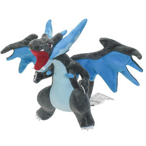 Peluche de <span class=keywords><strong>Dinosaurio</strong></span> Duende, Versión MegaXY, Charizard 0k Evolucionado, Rayquaza, Dragón del Cielo, Súper Suave, Carga USB, Juguete de Peluche para Cumpleaños - Product Image 1