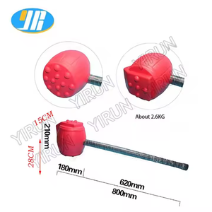 Hochwertige kinder geeignete Metall-Plüsch-Klauen maschine für Coin Pusher Arcade-Spiel mit Hit Hammer Zubehör Geschenk-Typ Sale - Product Image 5