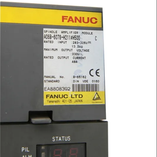 Fanuc yeni orijinal mil amplifikatör modülü A06B-6078-H211 # H500