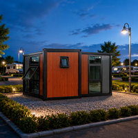 Bâtiment modulaire en acier pour bureau conteneurisé, salle de réunion et équipements pour le personnel, destiné aux travaux sur site.