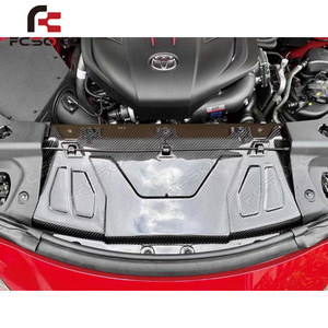 Copertura Radiatore in Fibra di Carbonio <span class=keywords><strong>per</strong></span> Toyota Supra MK5 A90 Accessorio di Alta Qualità <span class=keywords><strong>per</strong></span> Vano Motore - Product Image 4