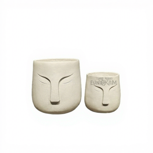 Pots et jardinières en fibre d'argile fabriqués en Chine, durables, légers, style moderne, prix abordable pour la maison et le jardin - Product Image 1