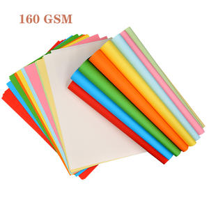 Цветная Строительная бумага 160 г, цветная бумага для рисования, Офисная школьная бумага - Product Image 2