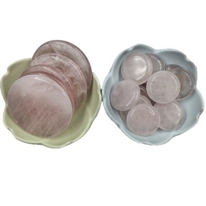 Decoraciones de Cristal Rosa y Blanco en Forma de Corazón, Grabado Láser con Texto de Amor, Regalo para el Día de San Valentín, 40mm 50mm 25mm - Product Image 4