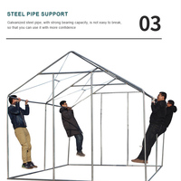 Tente murale en toile de camouflage imperméable personnalisée pour 3-8 personnes pour le camping extérieur d'hiver pour la randonnée en famille et les ventes de secours en cas de catastrophe