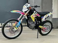 Moto tout-terrain M4 - Nouveau moteur à grosse cylindrée, puissance élevée, amortisseur à azote réglable, carburateur à injection d'huile, confortable