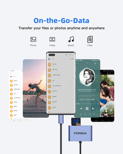 Forida đầu đọc thẻ SD USB C, 4 trong 1 đầu đọc thẻ nhớ cho iPhone, USB 3.0 TF Card Adapter cho máy ảnh/Android/máy tính xách tay - Product Image 6