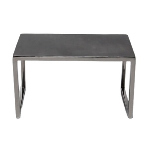 Table basse en aluminium pour décoration, meubles de salon, maison et hôtels, taille Standard, qualité supérieure, vente en gros - Product Image 1