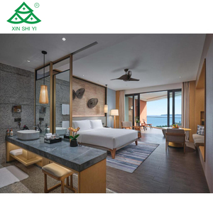 XINSHIYI vente en gros d'usine ensemble de meubles de <span class=keywords><strong>chambre</strong></span> à coucher d'hôtel de luxe moderne <span class=keywords><strong>chambre</strong></span> d'<span class=keywords><strong>appartement</strong></span> d'hôtel en bois de haute qualité - Product Image 4