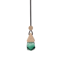 Diffuseur de parfum suspendu pour voiture, style pendentif, 8 ml, plusieurs options de parfum, pour la décoration intérieure de la voiture et de la maison, flacon vide.