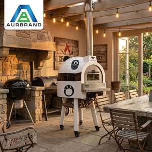 Horno <span class=keywords><strong>de</strong></span> Pizza Comercial <span class=keywords><strong>para</strong></span> el Hogar, <span class=keywords><strong>de</strong></span> Leña, <span class=keywords><strong>para</strong></span> Exteriores, Chimenea <span class=keywords><strong>de</strong></span> Acero Inoxidable, Equipo Profesional <span class=keywords><strong>para</strong></span> Hornear Pizza - Product Image 1