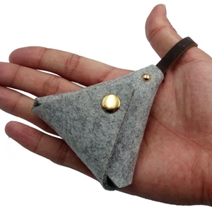 Nuevo Diseño: Organizador Portátil de Fieltro Mini con Cierre de Cremallera, Tamaño Corto para Mujer, para Uso Diario - Product Image 2