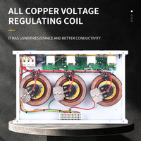 Oferta Especial: Regulador Automático de Voltaje Serie TNS, Trifásico, 380v, Estabilizador de 6KVA, Servoestabilizador de Electricidad, Industrial de Cobre