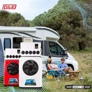 Mini Split Air <b>Cooler</b> <b>Fan</b> 24V Battery Powered 12v Air Conditioner for Truck RV Excavator 3800 10000 Btucar Boat - Product Image 6