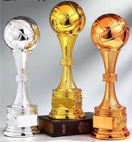 Hyper Crafts Trophée de volley-ball en cristal personnalisé pour les prix et la reconnaissance dans les trophées Médailles Plaques Genre