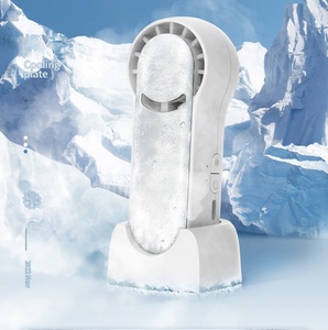 Nouveau ventilateur miniature USB rechargeable à refroidissement par <span class=keywords><strong>air</strong></span> double turbo à semi-conducteurs - Product Image 3