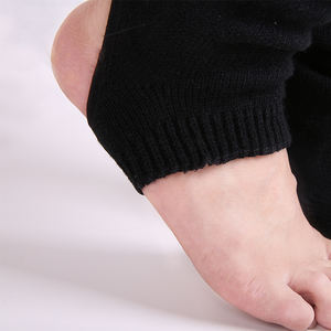 Calcetines de Yoga antideslizantes por encima de la rodilla de invierno a la moda para <span class=keywords><strong>mujer</strong></span>, calentadores de piernas de punto, calcetines largos protectores con lana para bailarines - Product Image 5