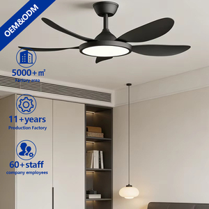 <span class=keywords><strong>Ventilador</strong></span> <span class=keywords><strong>de</strong></span> <span class=keywords><strong>Techo</strong></span> <span class=keywords><strong>de</strong></span> Plástico <span class=keywords><strong>de</strong></span> Seis Velocidades con Luz LED Regulable, Control Remoto, 5 Aspas, para Sala <span class=keywords><strong>de</strong></span> Estar, Ahorro <span class=keywords><strong>de</strong></span> Energía, Bajo Ruido, para el Hogar - Product Image 1
