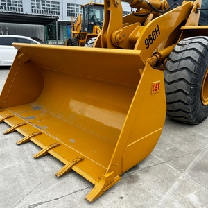 รถตักล้อยาง Caterpillar 966H 6 ตัน ราคาถูก พร้อมปั๊มไฮดรอลิก Vickers และเครื่องยนต์พร้อมมอเตอร์ ผลิตในญี่ปุ่น ลานเซี่ยงไฮ้ - Product Image 5
