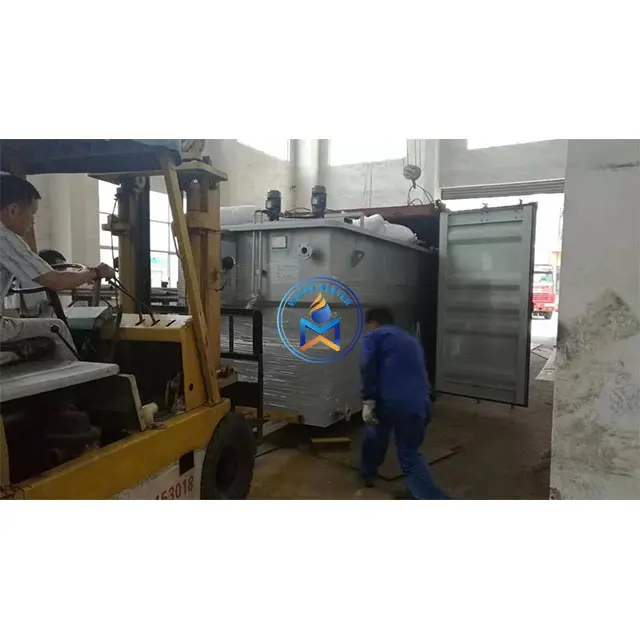 5m3/h DAF Unit Treatment Oil Sludge Separator Compact Water Treatment Machinery